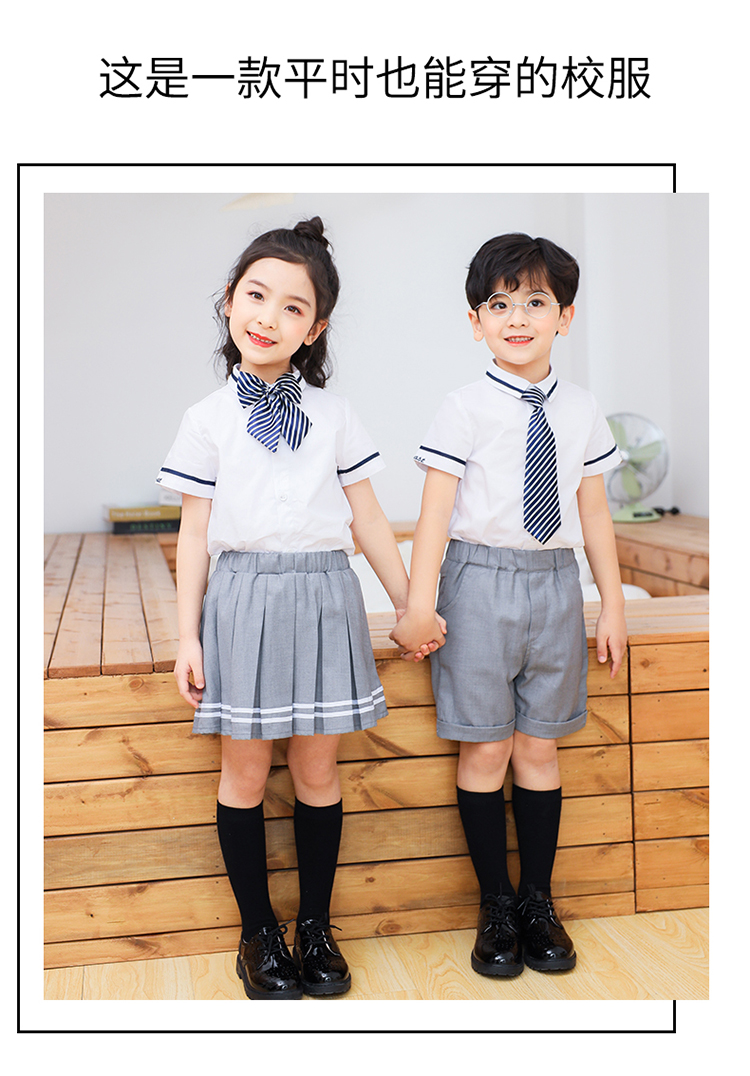 British style school uniforms performance clothes children shorts skirt 894-2046 shorts skirt