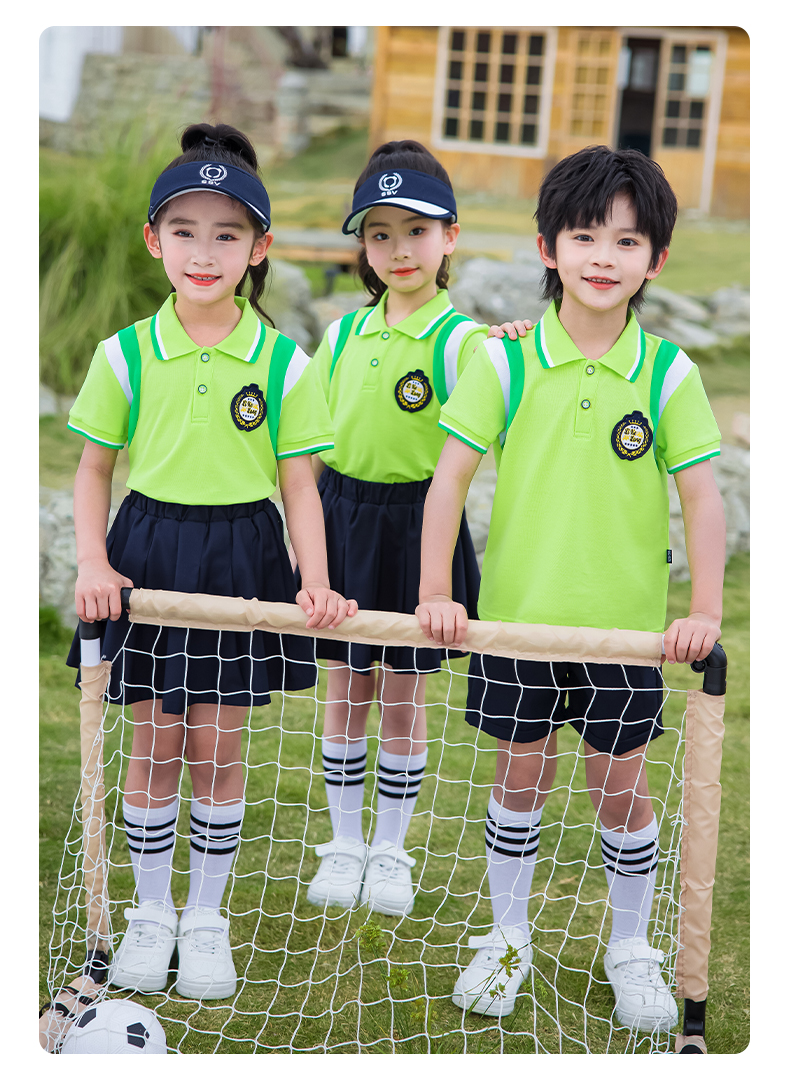 Sports style campus suit short suit 455-8276