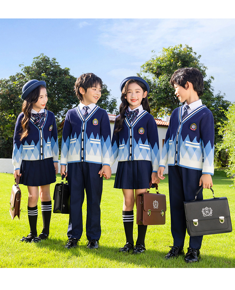 Tongqu companion primary and secondary school students school uniform spring and autumn suit 216-8090