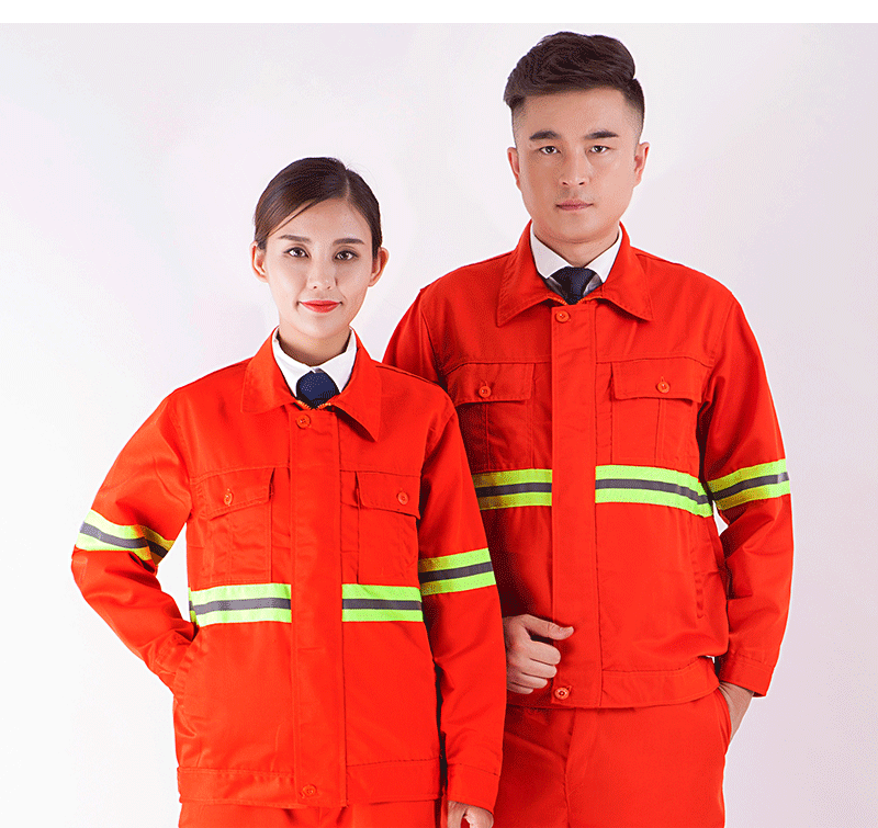 Polyester sanitation suit work suit HBY-T6606 suit