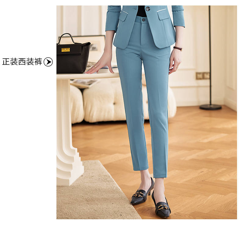 Fashion business professional trousers for women 83-605 trousers