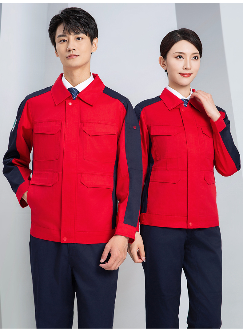 Upgraded anti-static wear-resistant workwear top H28-3D02 top