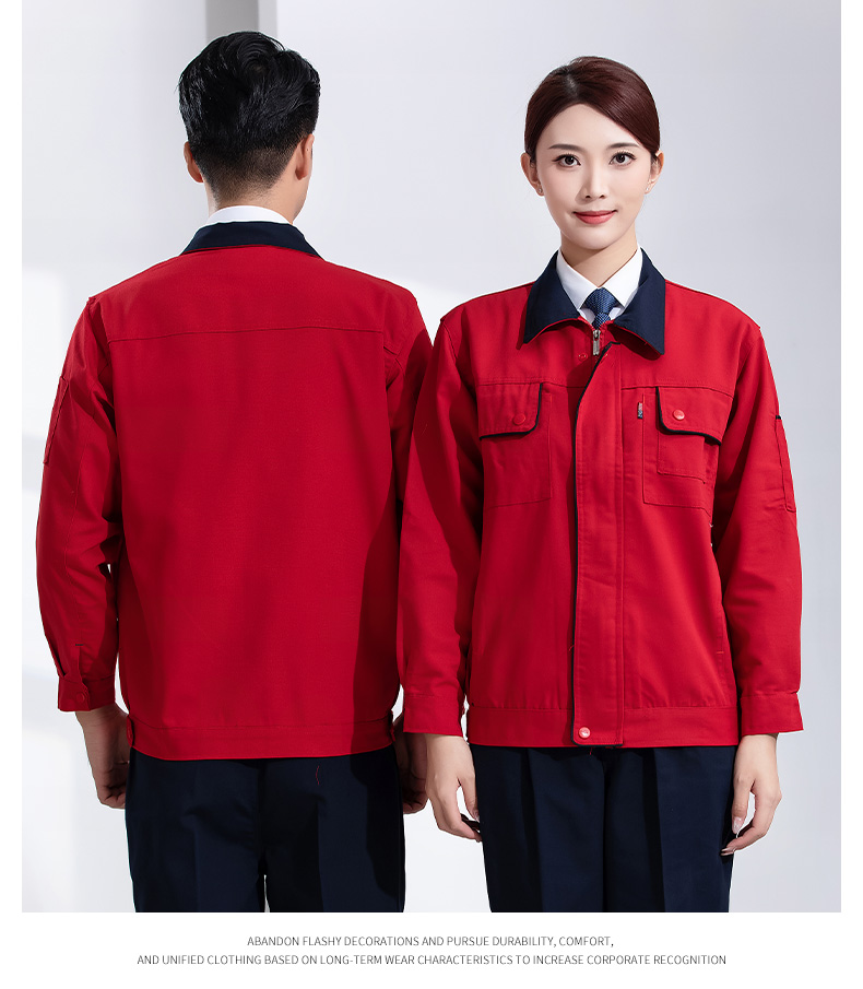 Fashionable long-sleeved work clothes suit H30-H010