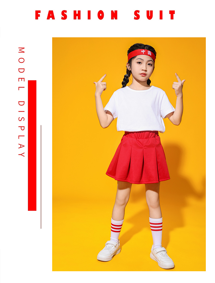 806 solid color short sleeve + cuffed trousers suit D03-24204