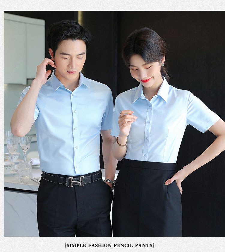 Plain elastic women short sleeve lining 111-986 women short shirt