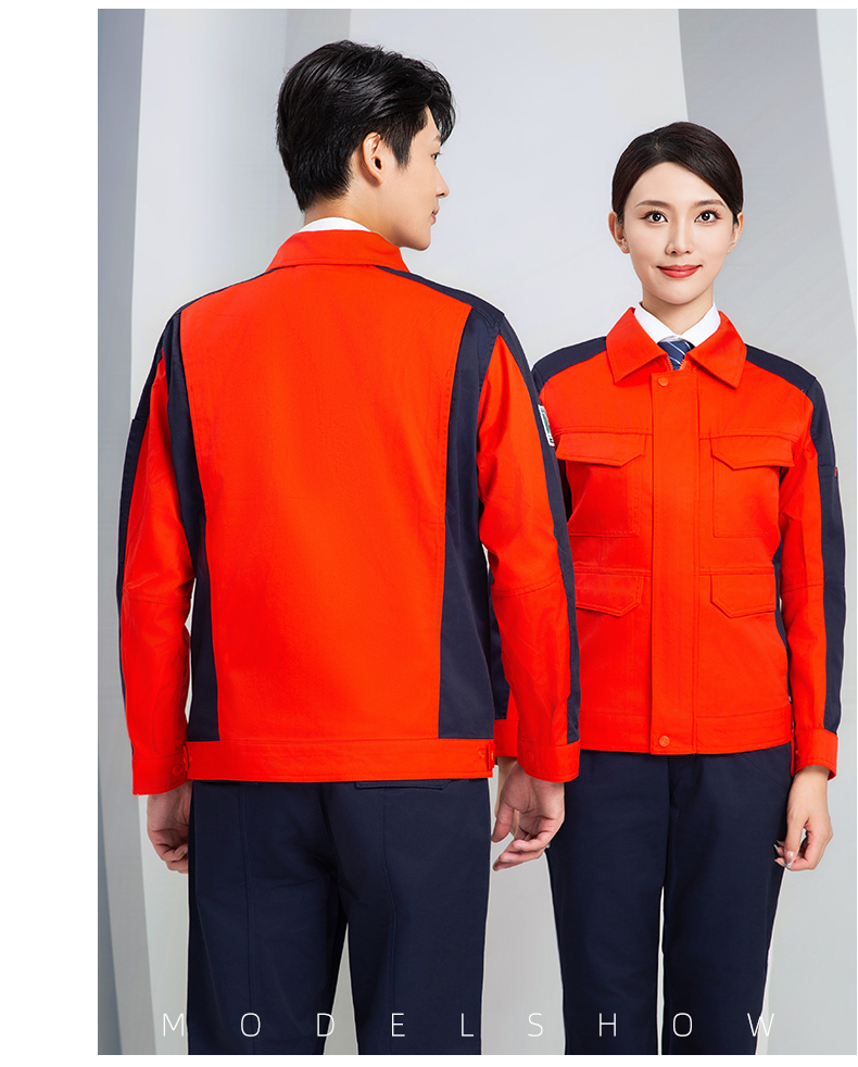 Upgraded anti-static wear-resistant workwear top H28-3D02 top