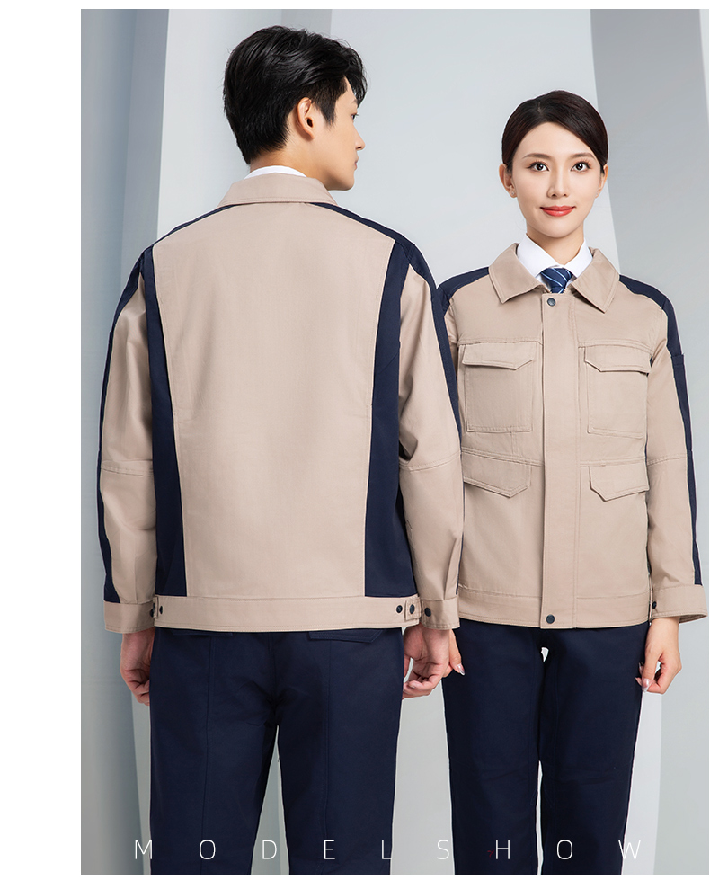 Upgraded anti-static wear-resistant workwear top H28-3D02 top