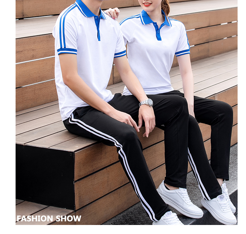 Sports school uniform short-sleeved suit KI2-569 suit