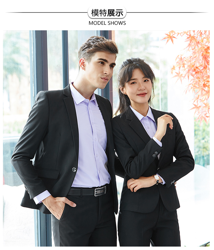 Urban white-collar business slim commuting Korean suits for men and women 81-8833 suits