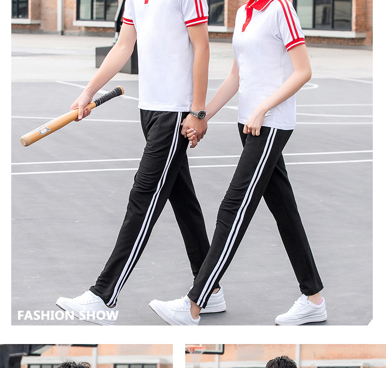 Sports school uniform short-sleeved suit KI2-569 suit