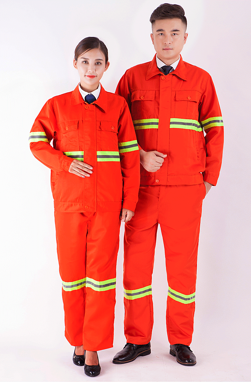 Polyester sanitation suit work suit HBY-T6606 suit