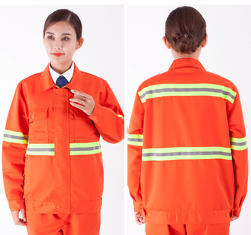 Polyester sanitation suit work suit HBY-T6606 suit