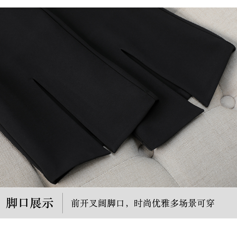 Commuting easy to wear fashion casual suit front fork pants DY3-880K pants