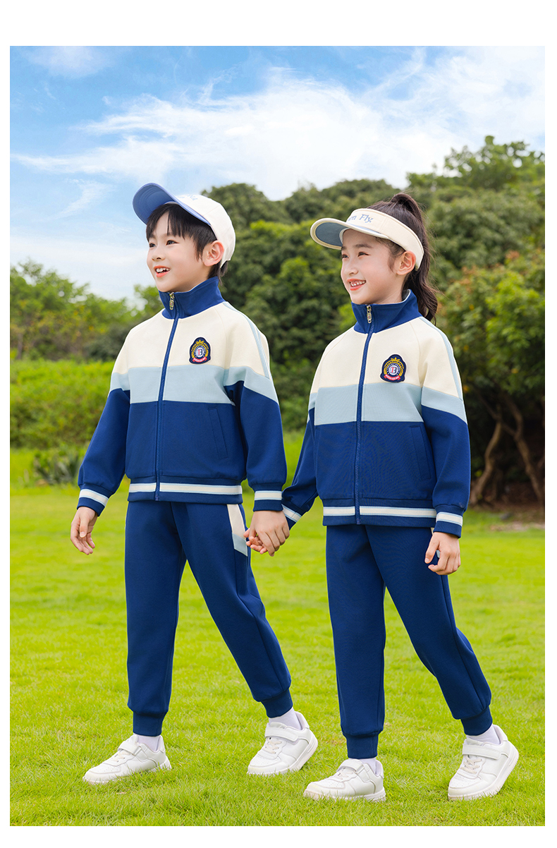 Tongqu companion primary and secondary school students school uniform spring and autumn suit 216-8090