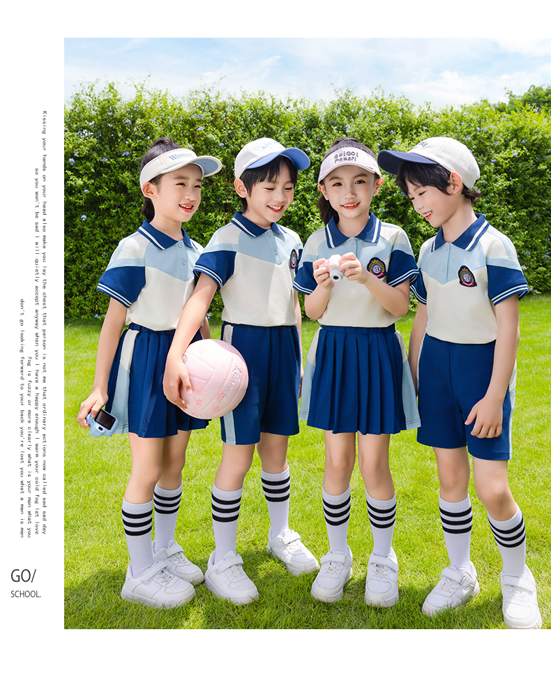 Tongqu companion primary and secondary school students school uniform spring and autumn suit 216-8090