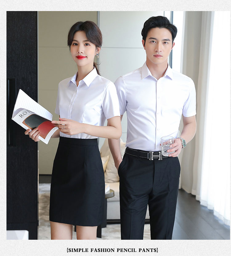 Plain elastic women short sleeve lining 111-986 women short shirt