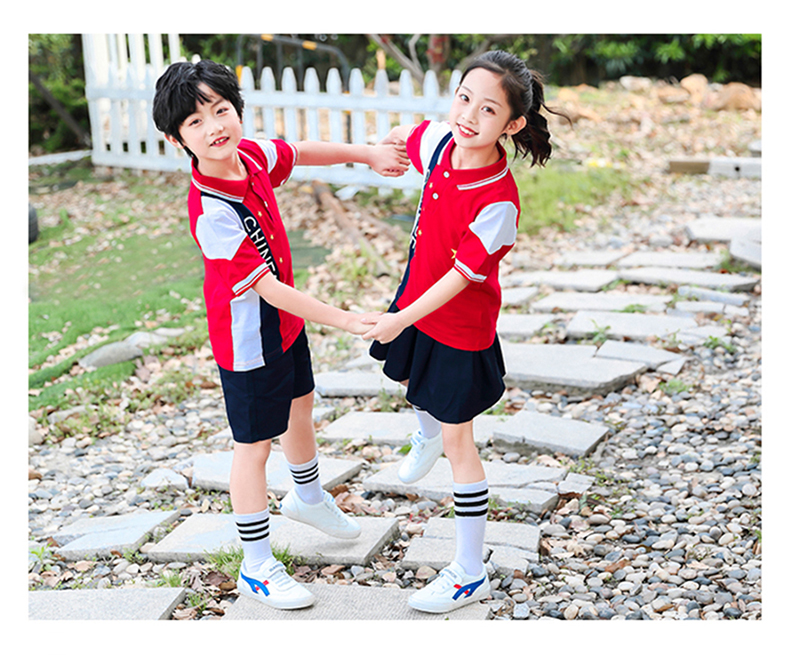 Kindergarten uniforms children sports meeting class uniforms two-piece suit 209-XK2102