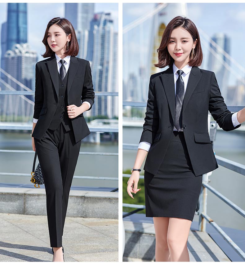 Color-spun elastic business casual trousers for women DY9-6880 women trousers