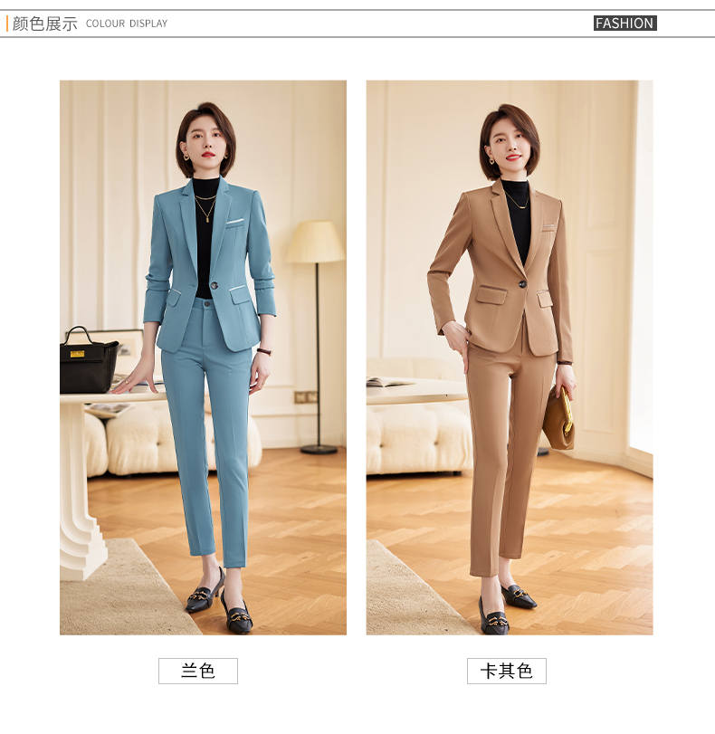 Fashion business professional trousers for women 83-605 trousers