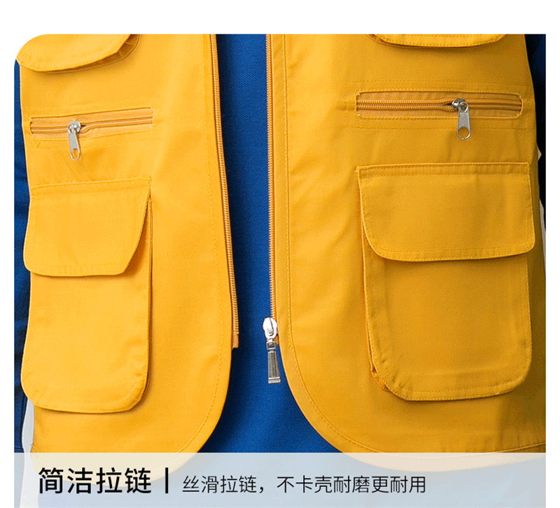 Multi-pocket vest work clothes H30-H048