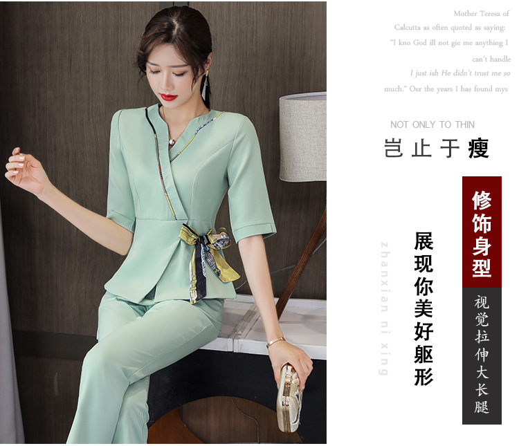 Women high-end fashion work clothes technician suit V02-1275