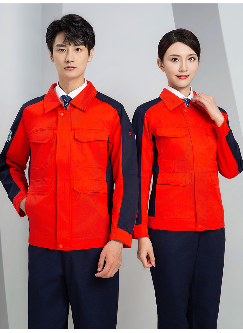 Upgraded anti-static wear-resistant workwear top H28-3D02 top