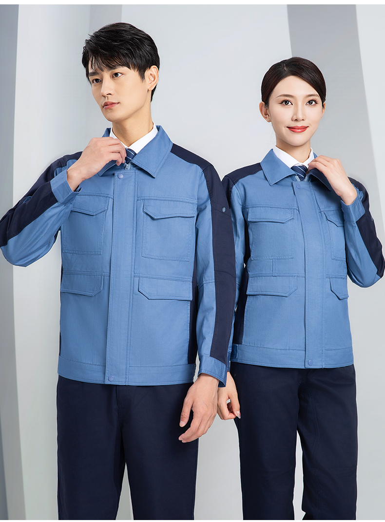 Upgraded anti-static wear-resistant workwear top H28-3D02 top