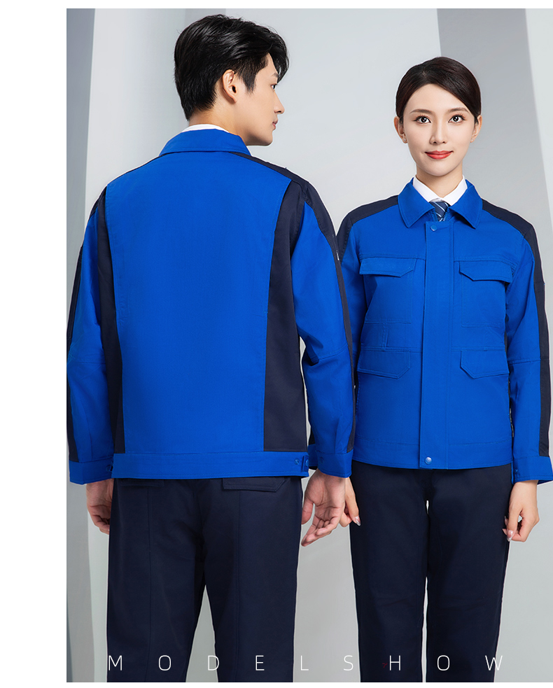 Upgraded anti-static wear-resistant workwear top H28-3D02 top