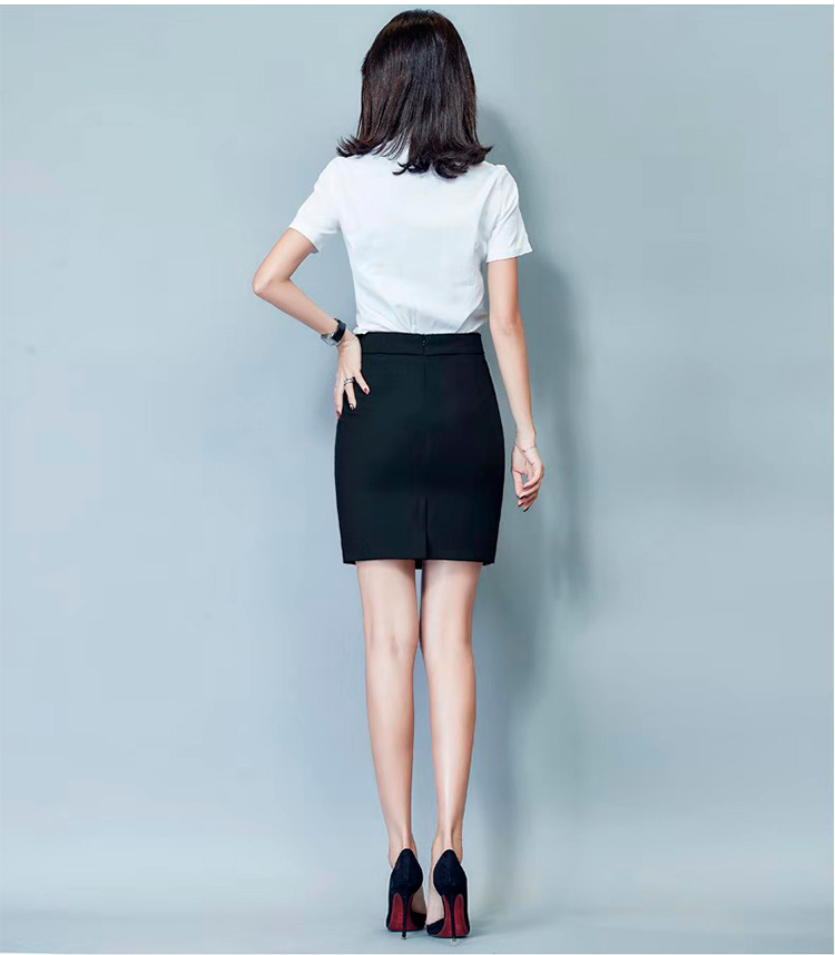 Slim fit professional western skirt with armband G03-222