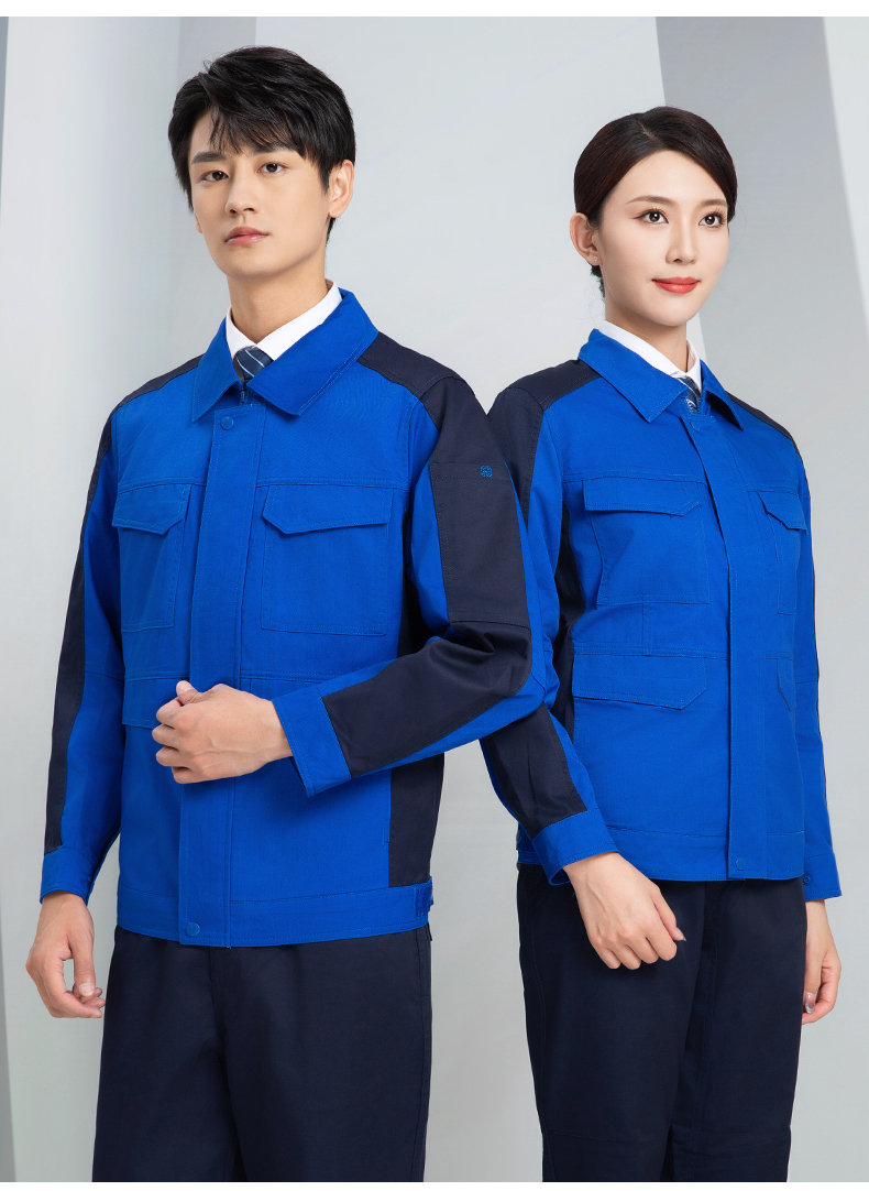 Upgraded anti-static wear-resistant workwear top H28-3D02 top