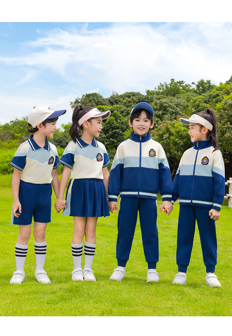 Tongqu companion primary and secondary school students school uniform spring and autumn suit 216-8090