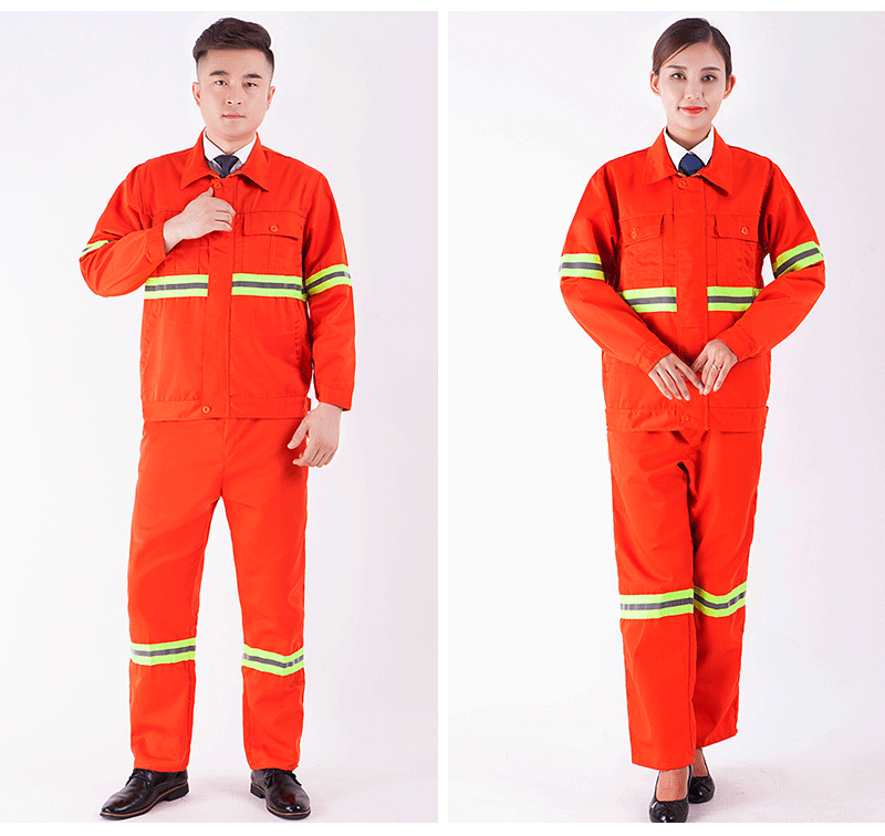 Polyester sanitation suit work suit HBY-T6606 suit