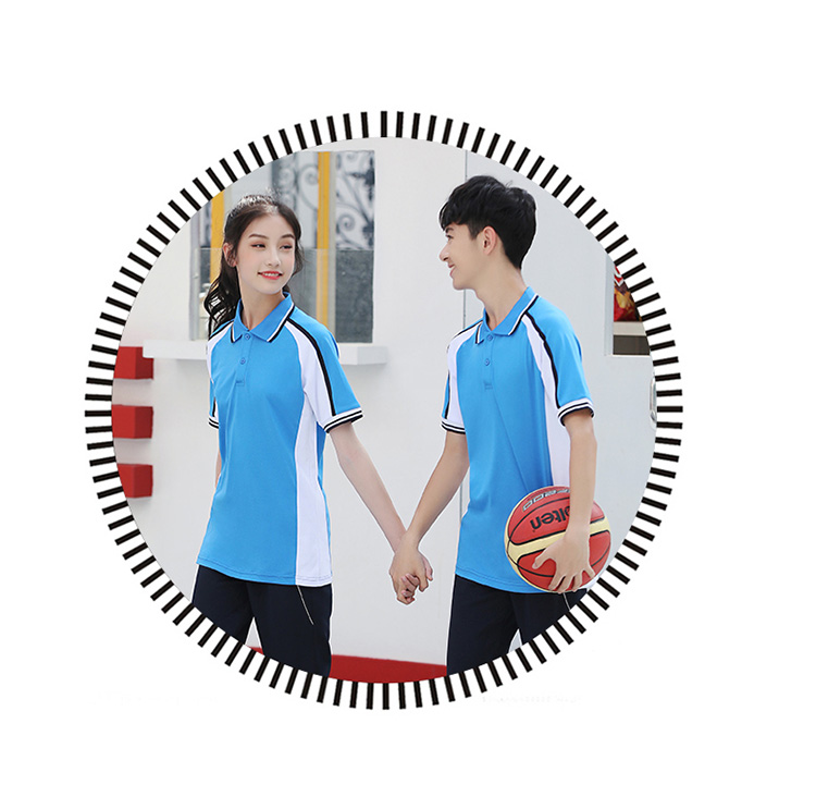 Sports school uniform short-sleeved suit KI2-577 suit