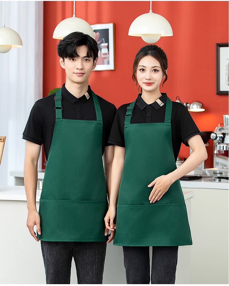 Halter workwear waterproof adjustable three-pocket apron HD1-188