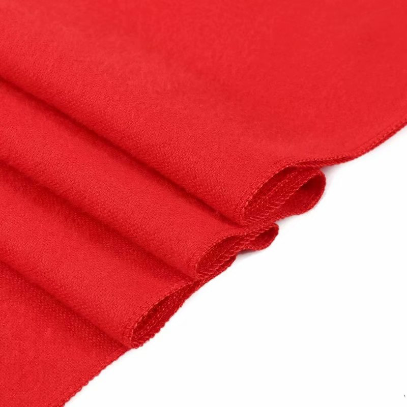 138g acrylic short fleece scarf GT5-WJ04