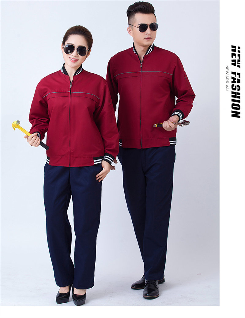 Spring and autumn baseball uniform work suit H30-H042