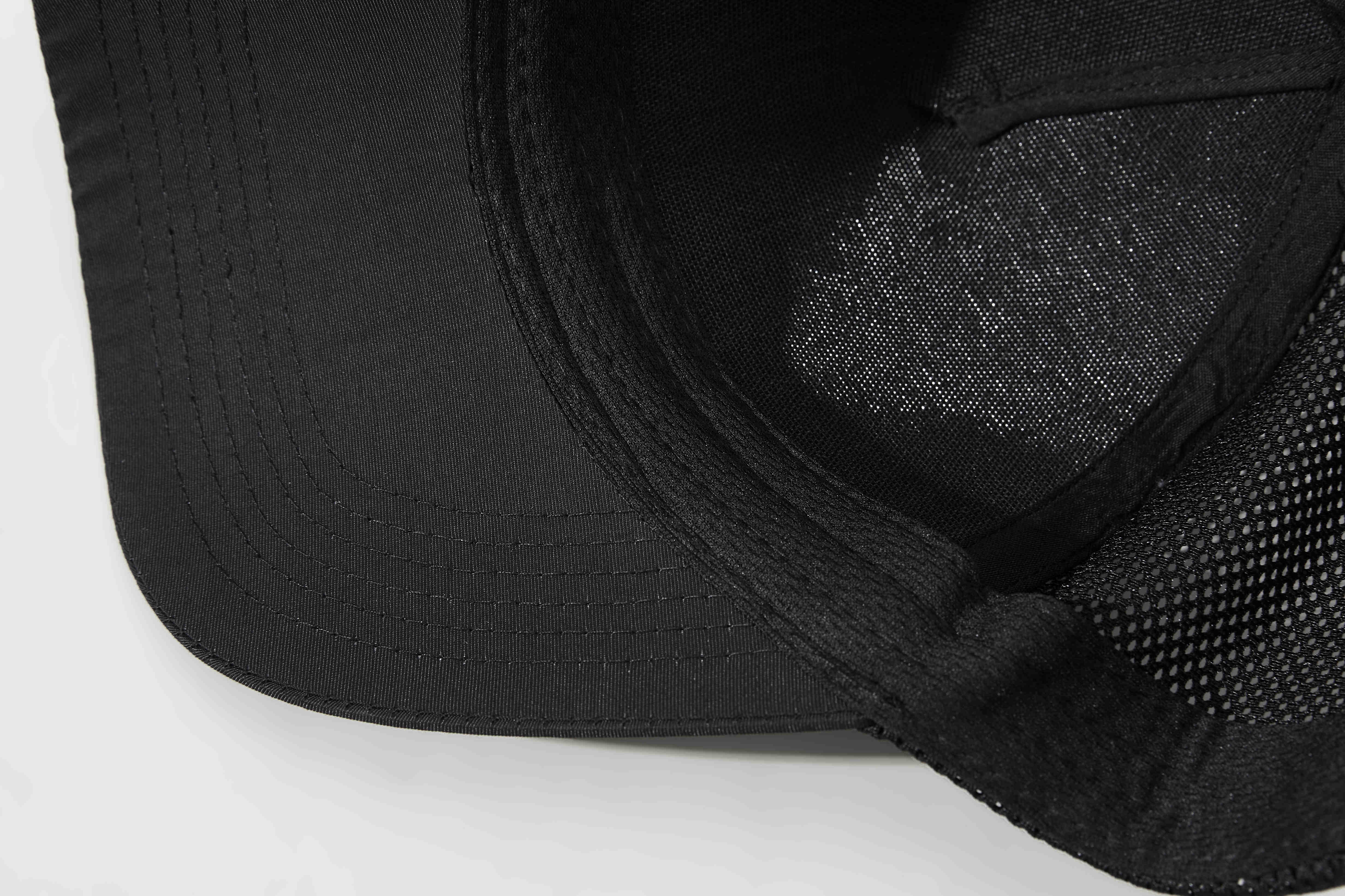 Quick-drying waterproof hard top five-panel high mesh baseball cap GJ5-164