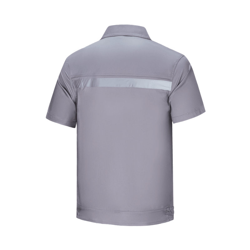 Polyester cotton short-sleeved engineering suit Z23-6622