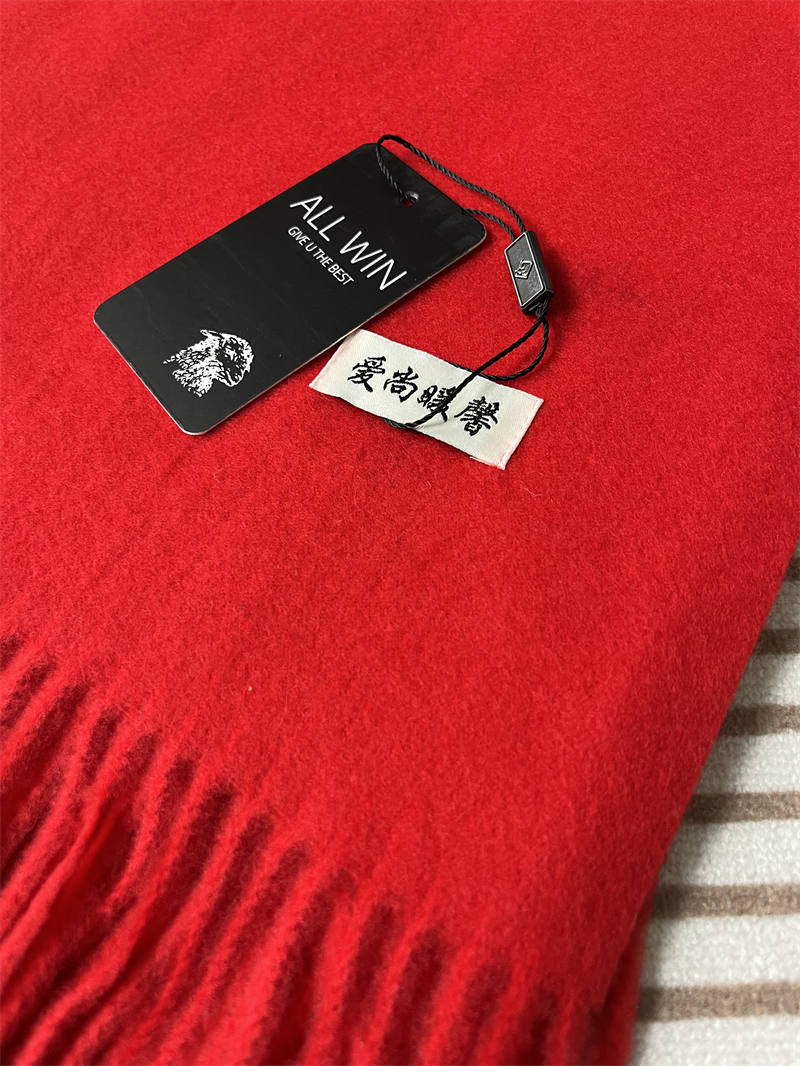 160g small wool red scarf H16-YC-028