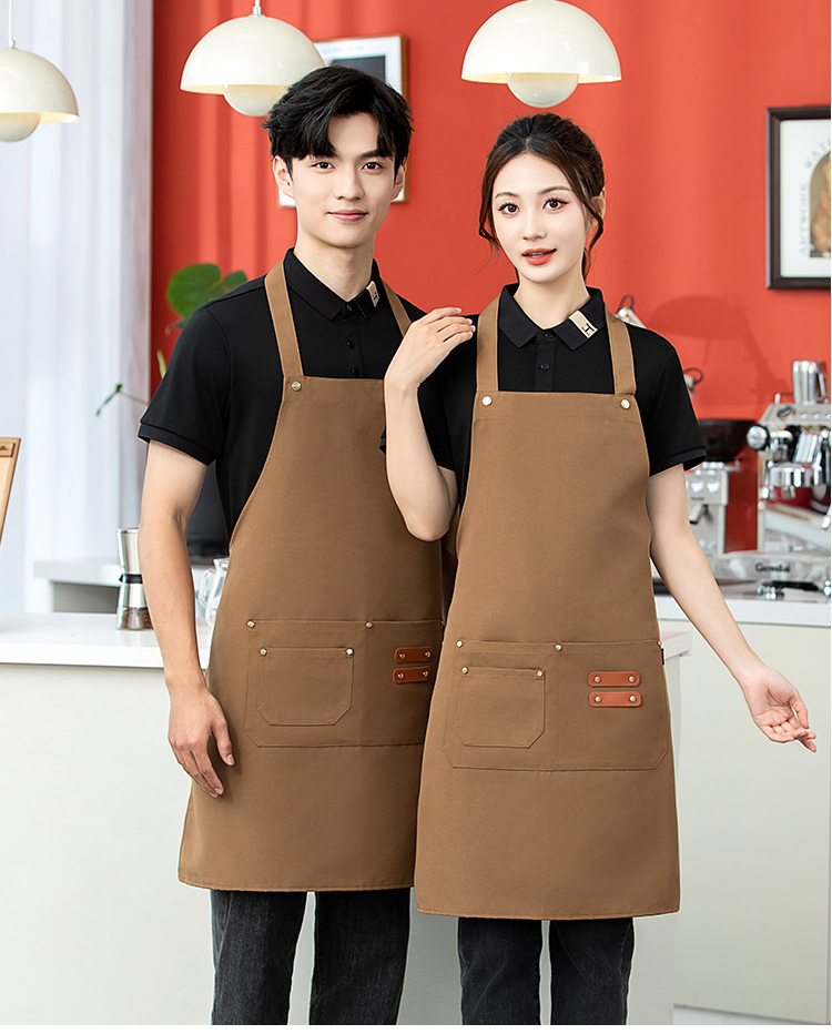 Halter Canvas Waterproof Apron HD1-2403