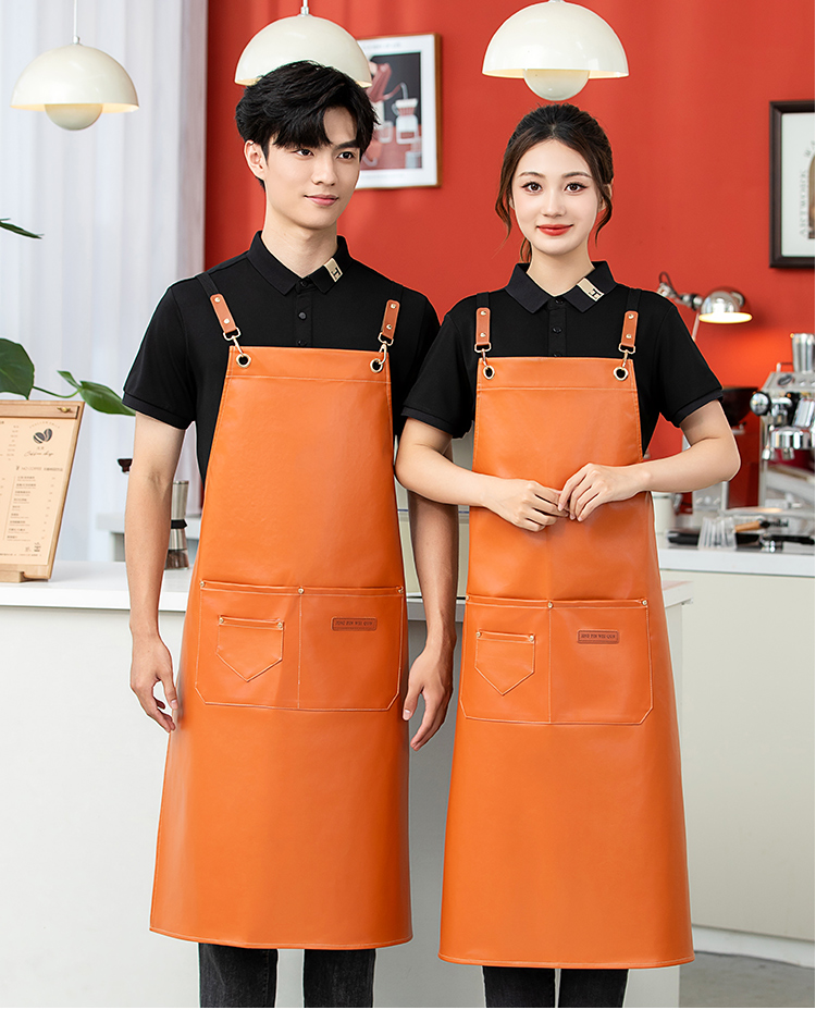 PU waterproof cross webbing apron HD1-P02