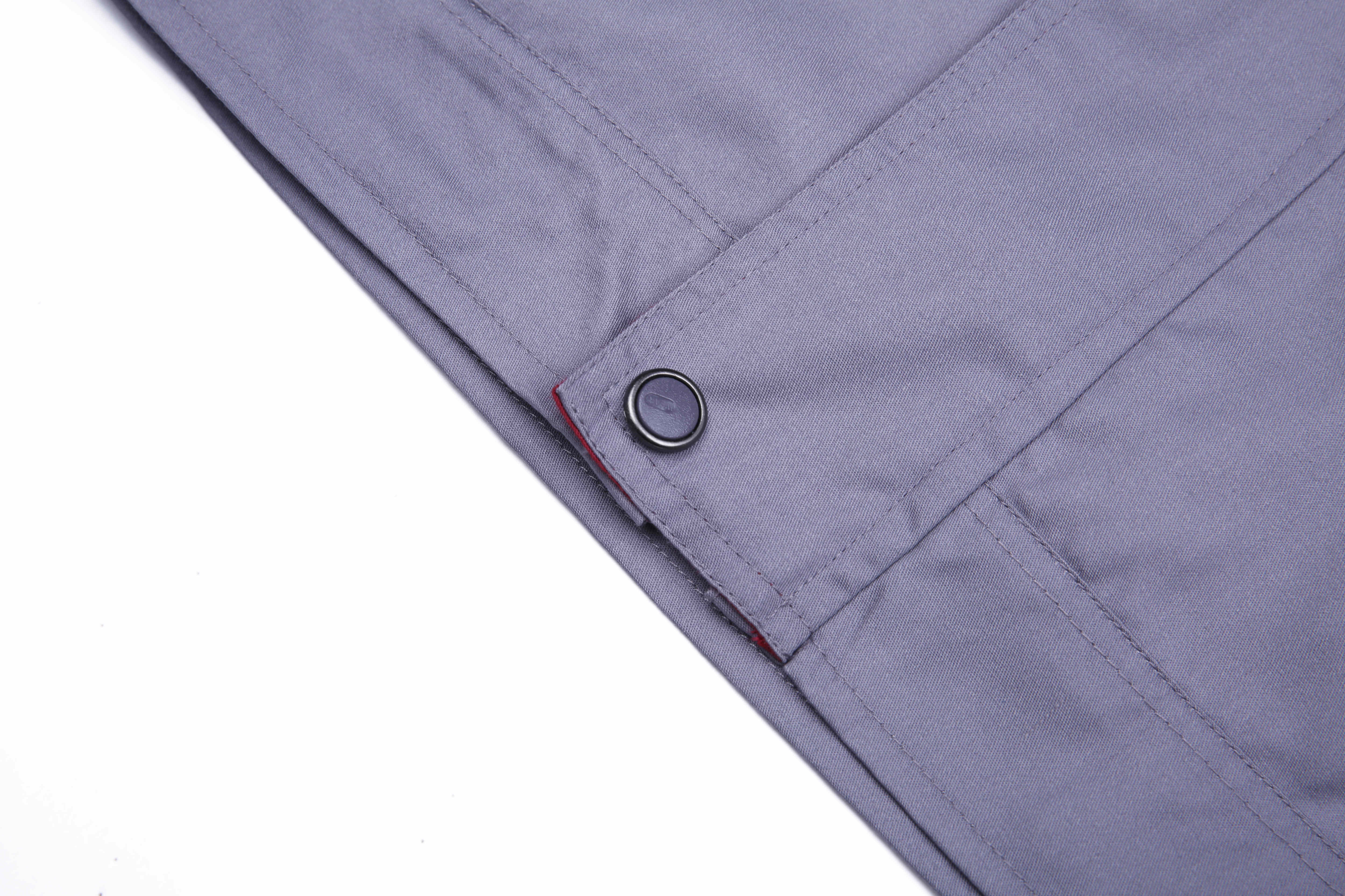 Full process polyester cotton fine twill short-sleeved workwear short-sleeved suit Z23-6612