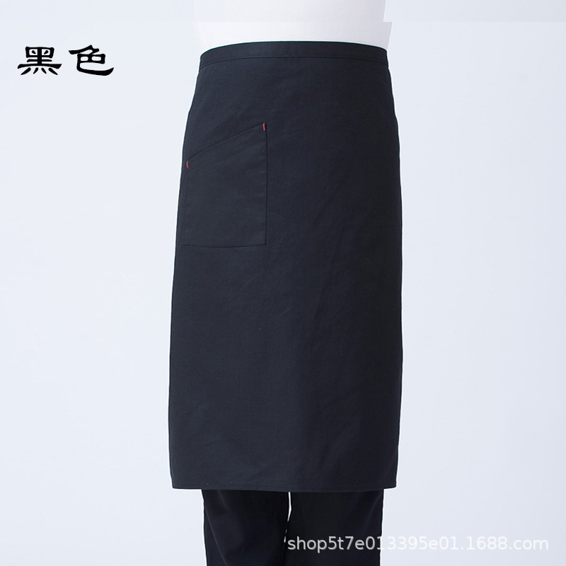 Chef work clothes half-length apron B05-half-length apron