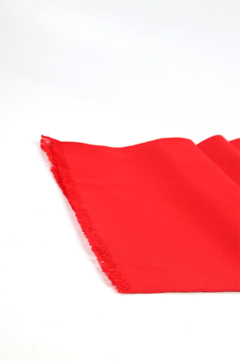 110g twill short beard red scarf H16-YC-012