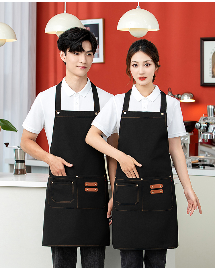 Halter Canvas Waterproof Apron HD1-2403