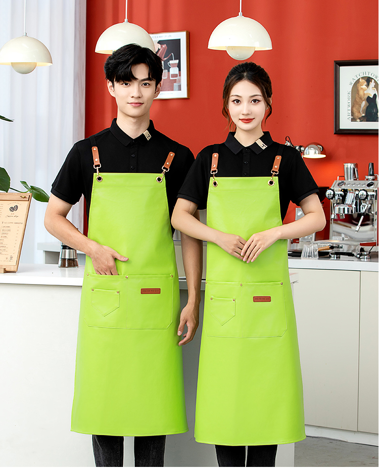 PU waterproof cross webbing apron HD1-P02