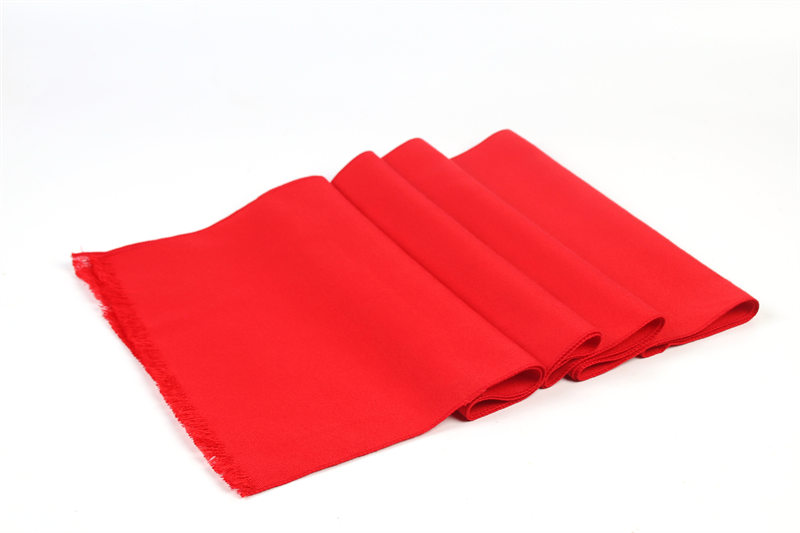 110g twill short beard red scarf H16-YC-012