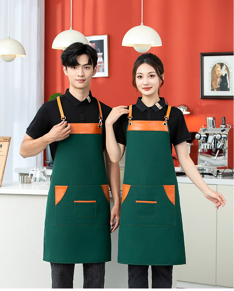 Canvas Waterproof Cross Webbing Apron HD1-2411