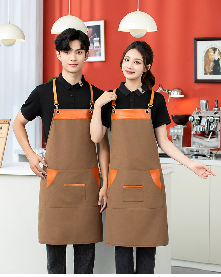 Canvas Waterproof Cross Webbing Apron HD1-2411