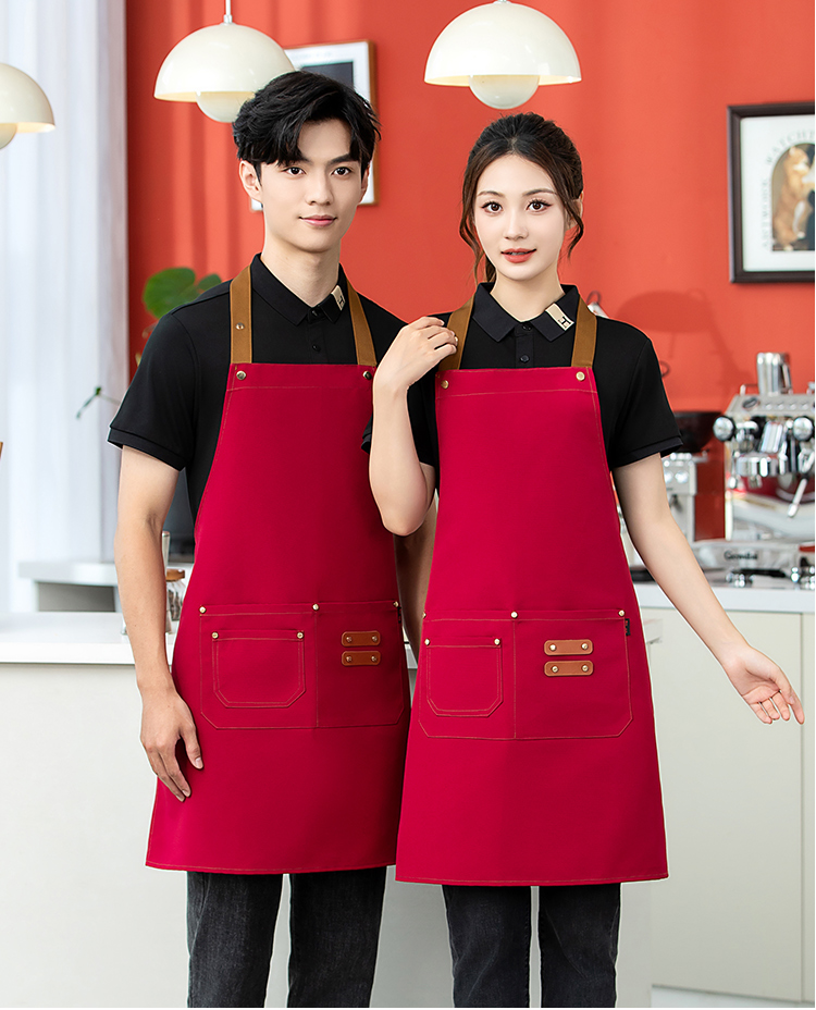 Halter Canvas Waterproof Adjustable Apron HD1-2401